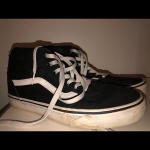 Black high top vans
